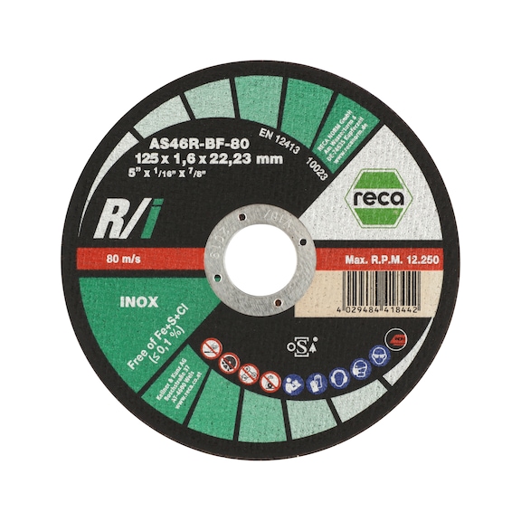 R/i cutting disc for stainless steel - 1