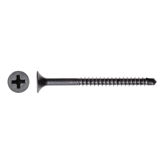 Drywall screws with Teks drill tip, special length - craftsman packs - 1