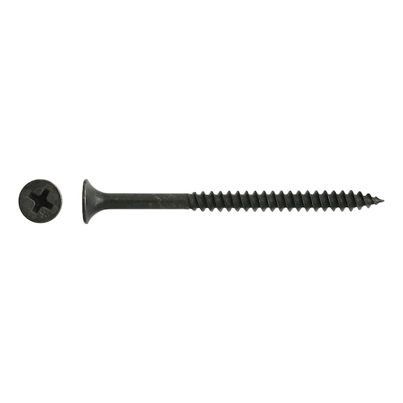 Ø 3,6 mm Gipsplattenschrauben, Doppelganggewinde - Handwerkerpakete - Gipsplattenschraube EN 14566, Klasse 48, TMN, Doppelganggewinde 3,6x45