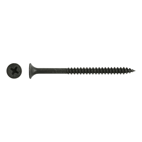 Dia. 3.9-5.0 mm drywall screws, double-start thread - small packs - Drywall screw EN 14566, class 48, TMN, double-start thread, 3.9 x 45