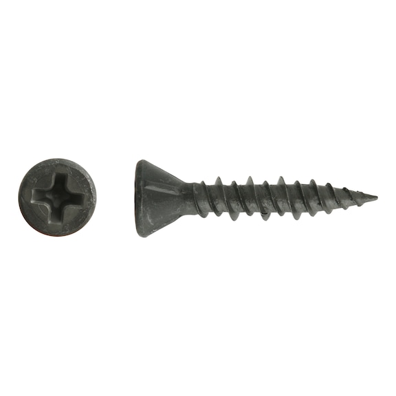 Drywall screws for fibreboard with HiLo thread - small packs - Drywall screw for fibreboard EN 14566, class 48, UUN, 3.9 x 19