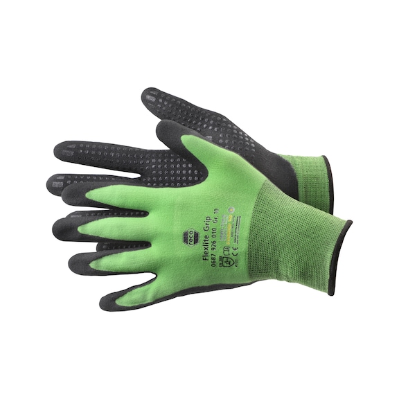 RECA Flexlite Grip work gloves - 1