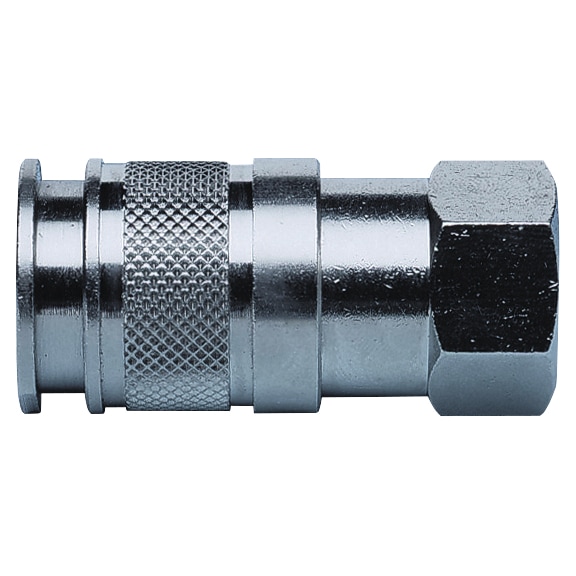 CONECTOR CON RACOR HEMBRA - CONECTOR CON RACOR HEMBRA 3/8 pulg.