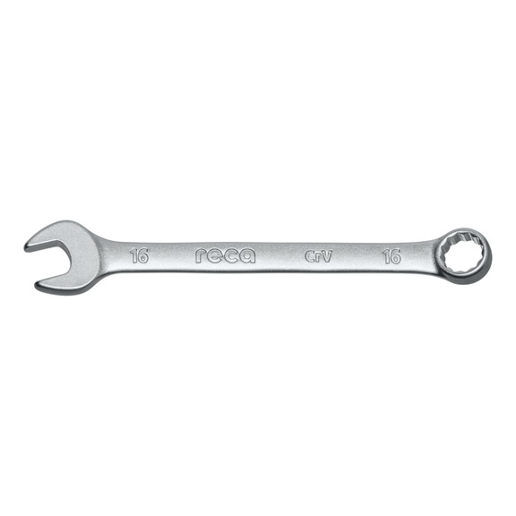 RECA combination wrench, angled - RECA combination wrench DIN 3113 angled 16 mm