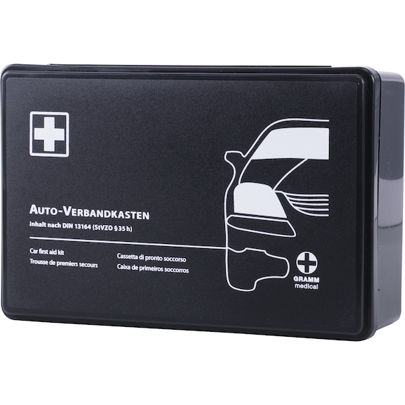 Vehicle first aid kit, DIN 13164