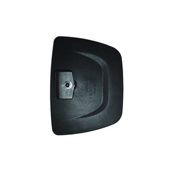 REAR-VIEW MIRROR COVER WITH BLACK CLAMP