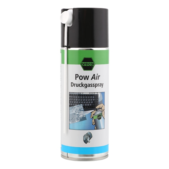 arecal POWAIR compressed gas spray