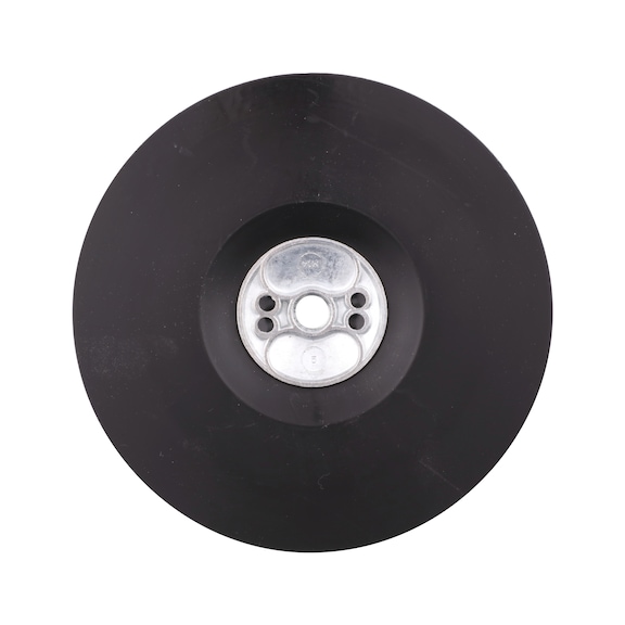 Plato de soporte para discos de lija de fibra vulcanizada - Placa de soporte para discos de fibra vulcanizada, 178 mm