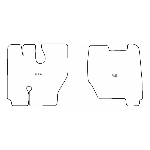 ALFOMBRILLAS PARA IVECO TURBOSTAR desde 1984 a 1993 - 1