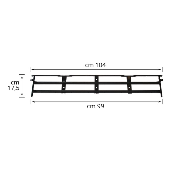 GRILLE LOWER INNER - LOWER INNER GRILLE