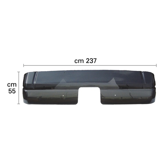 SUN VISOR AE E.4 FRONT MIRROR WITH MOUNTING BRACKET