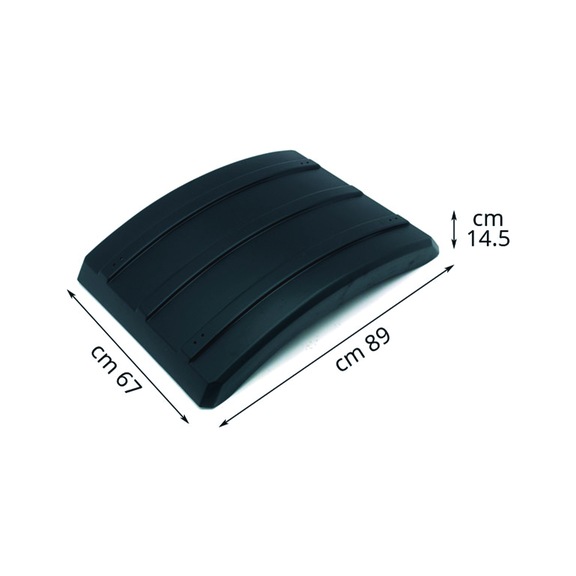 TOP GUARD REAR WING - R/L REAR MUDGUARD