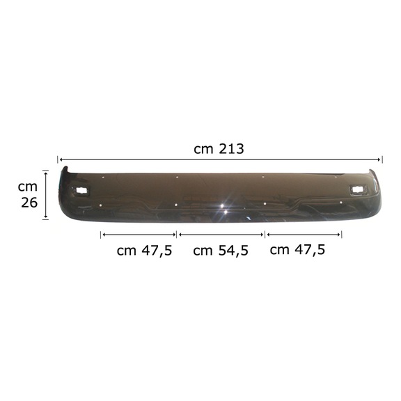 SUN VISOR LOW ROOF - SUN VISOR LOW CAB