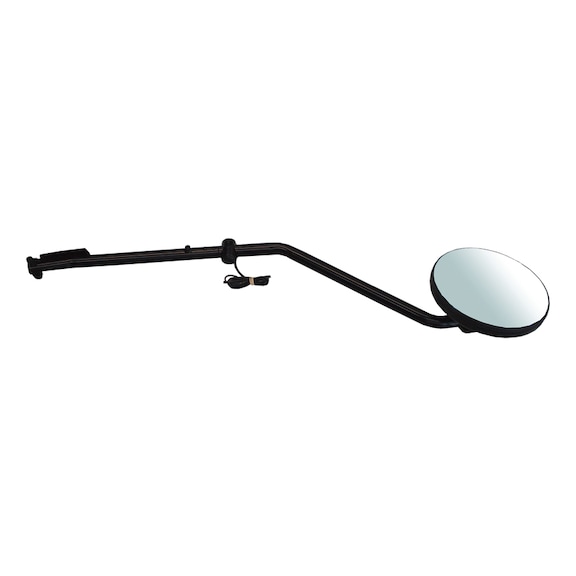 FRONT MIRROR WITH ARM - R FRONT VISION MIRROR WITH ARM 24V