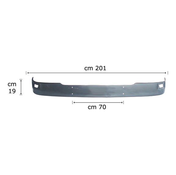 SUN VISOR EUROCARGO WITHOUT MOUNTING BRACKET