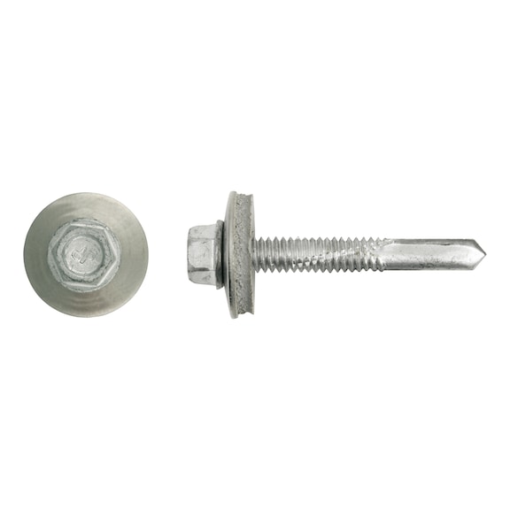 sebSta hexagon head drilling screw sim. to DIN 7504-K bimetal A2/steel RUSPERT® - 2