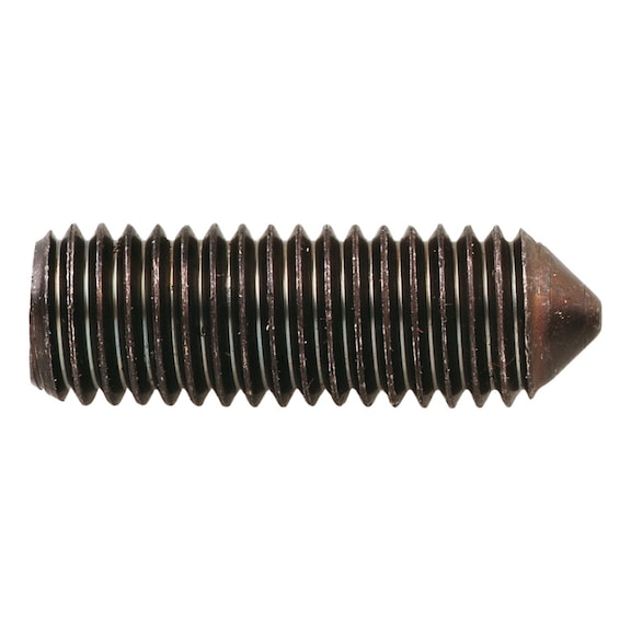Set screw with tip DIN 914 45H - 1