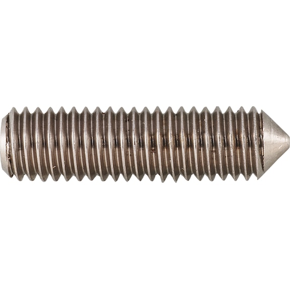 Set screw with tip, DIN 914 A2 - 1