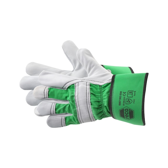 Protective gloves, full-grain cowhide