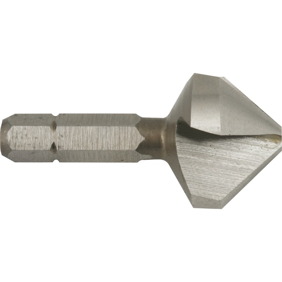  Countersink bits 1/4" with 3 cutters 90°, HSS