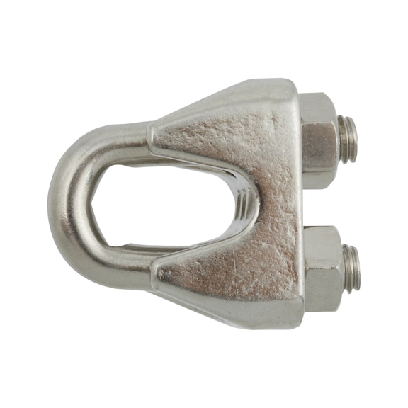 Wire rope clamp, lightweight design, previously DIN 741  - 1