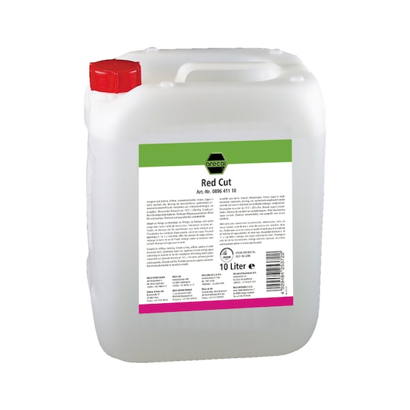 Aceite de corte arecal - Aceite de corte arecal con aprobación DVGW 10 litros