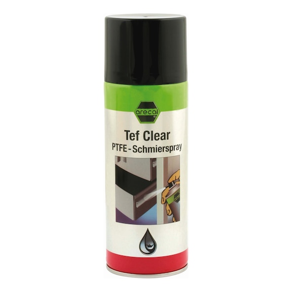RECA arecal Tef Clear PTFE lubricating spray