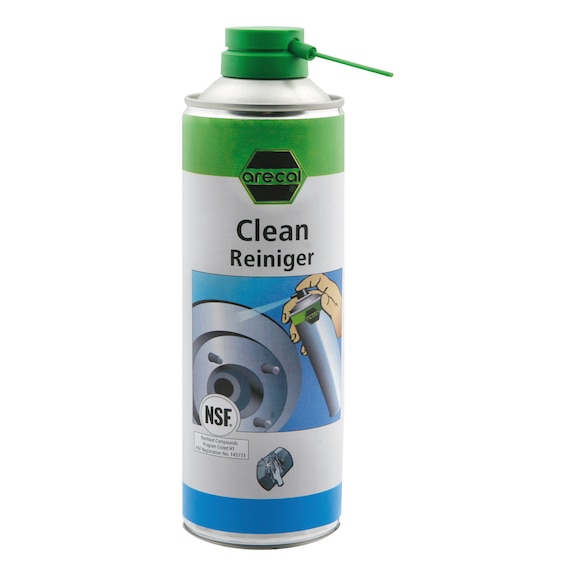 arecal Clean special cleaner with H1 approval