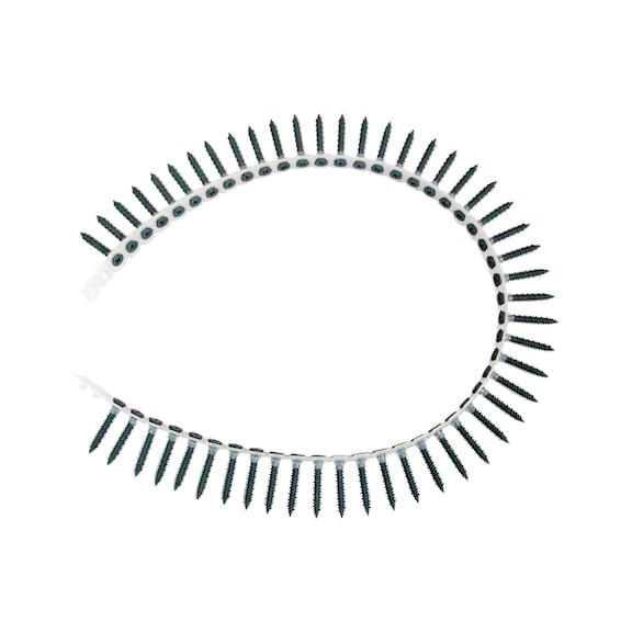 Drywall screws, double-start thread – Ø 3.6 mm collated - 1
