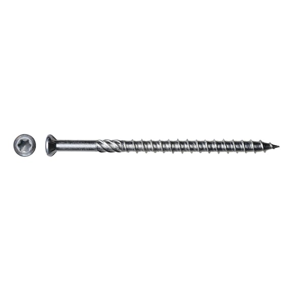 ACP wood screw, C1 stainless steel, with TX drive