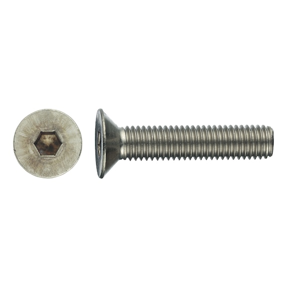 Countersunk head screws, ISO 10642 A4 - 1