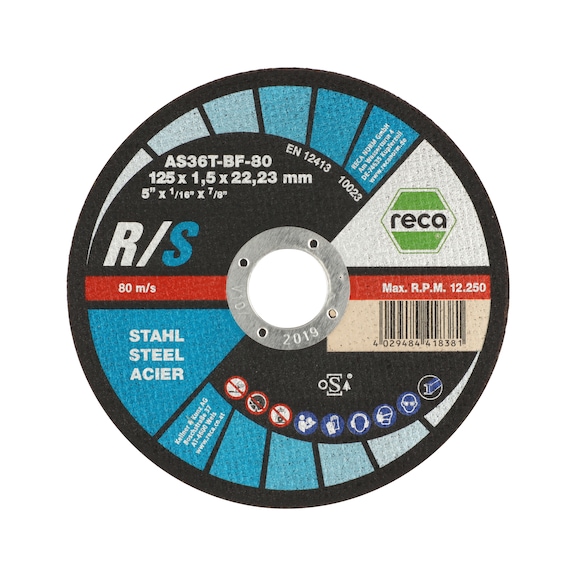 R/s cutting disc for steel - 1