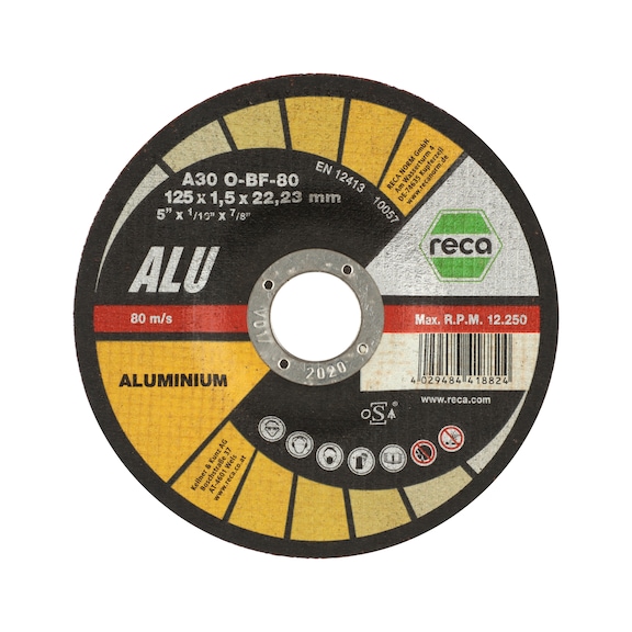 Aluminium cutting disc - 1