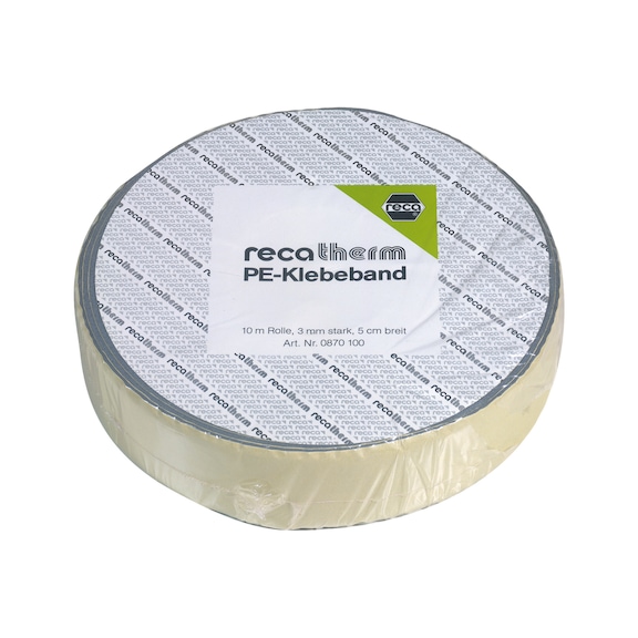 RECAtherm PE adhesive tape, self-adhesive