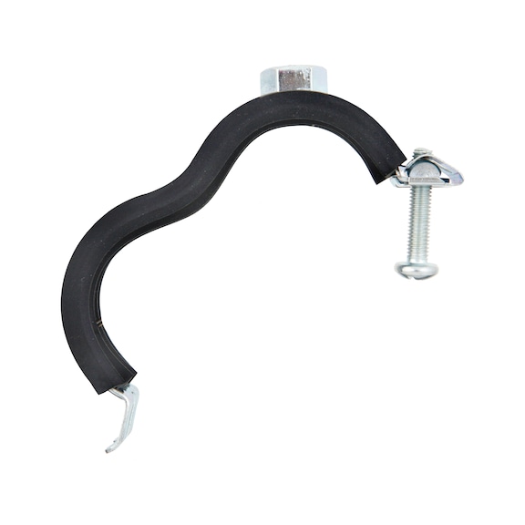 Qmatic Click pipe clamp, A4 stainless steel - 2
