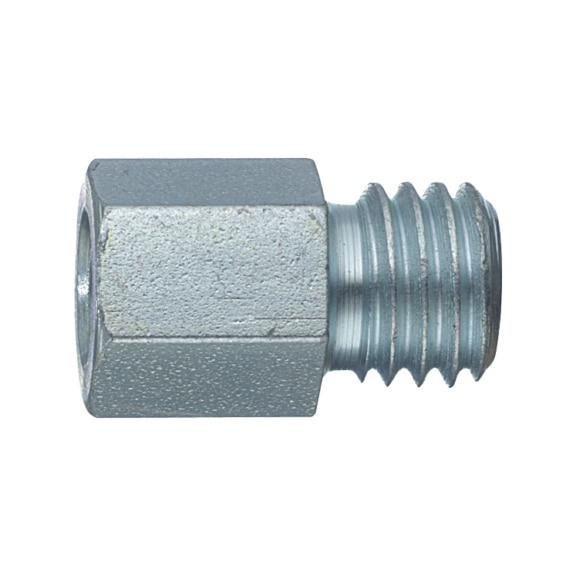 Pipe reducer, zinc plated