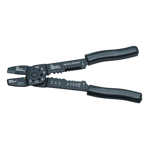 Wire crimper for cable connector - 1