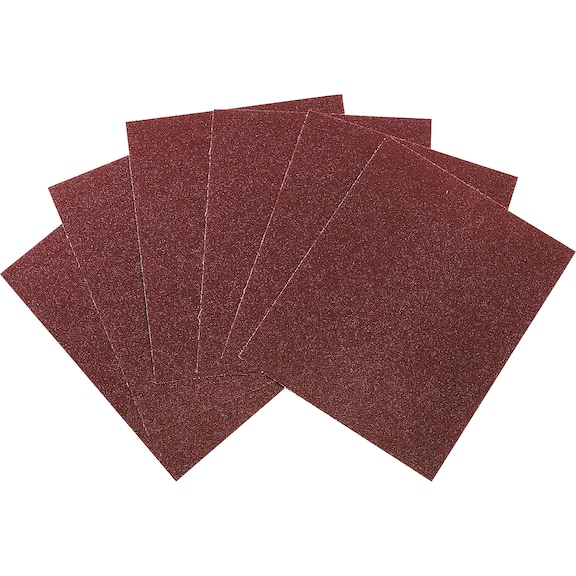 Material en láminas de tejido abrasivo - 1