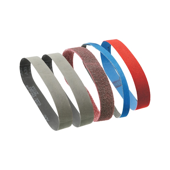 Sanding belts for tube belt sanders