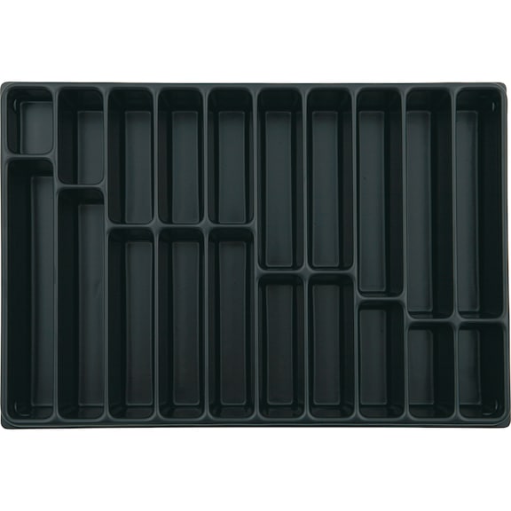 VISO insert for empty case - VISO spring inlay for empty case, 20 compartments