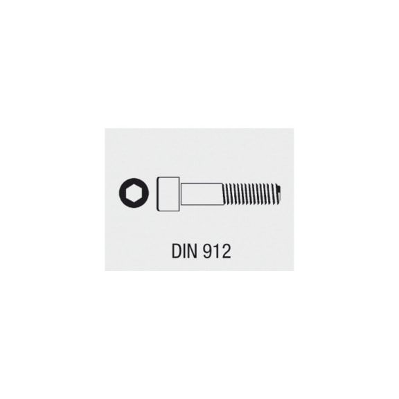 VISO assortment cheese-head screws DIN 912 - VISO cheese-head screw assortment, DIN 912 steel 8.8 galvanised