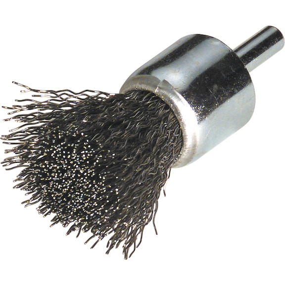Wire end brushes, stainless steel wire