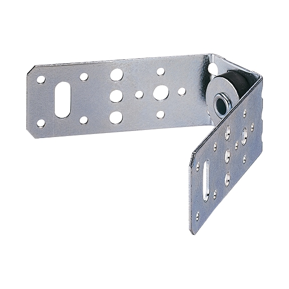 recamo trapezoidal plate holder for ventilation, zinc plated - 1
