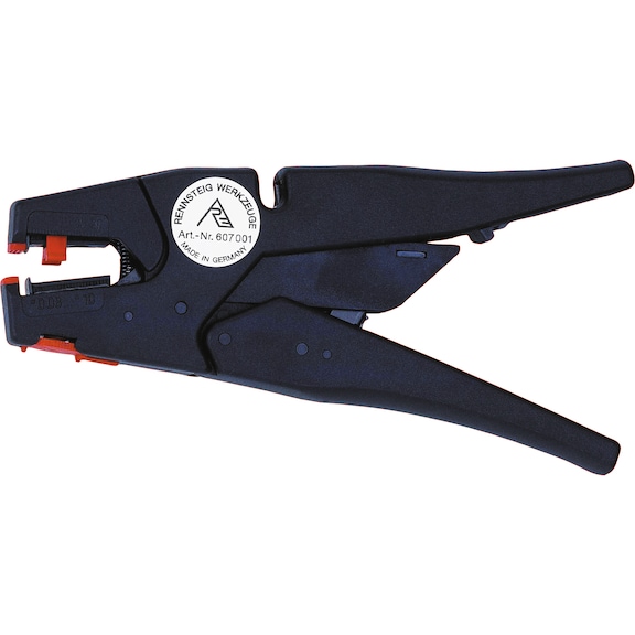 Self-adjusting wire stripping pliers - 1
