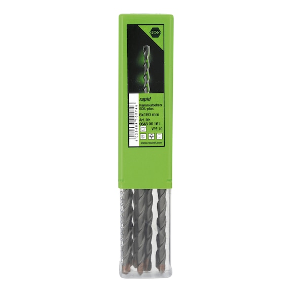 Remaining stock - SDS-plus x-tron hammer drill bit, trade pack, 8 x 110/50
