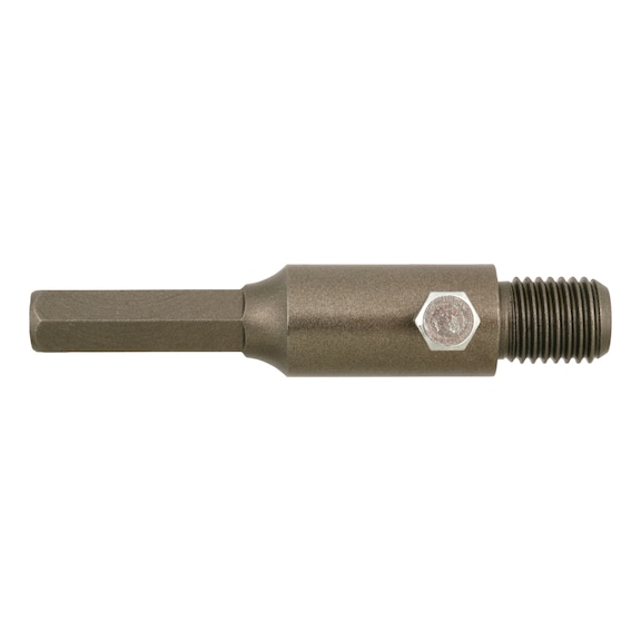 diadrill hexagonal adapter to M16 for centre drill bit 8 x 150 - 2