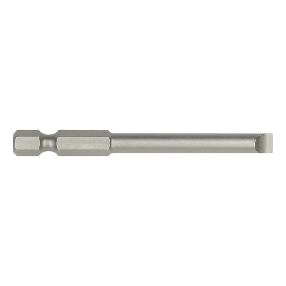 RECA 1/4-inch slotted SL bit - Bit 1/4", E 6.3 70 mm, slotted 3.0 x 0.5 mm