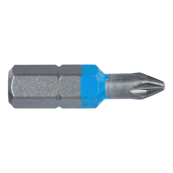 Embout RECA 1/4 pouce tête à empreinte cruciforme pozidrive - Embout RECA Technic 1/4" (6,35mm) longueur 25mm cruciforme PZ1