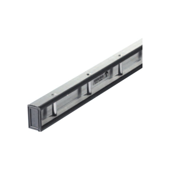 Surface-mounted lashing rail rods - Surface-mounted lashing rail rod 400 mm incl. 2 end pieces