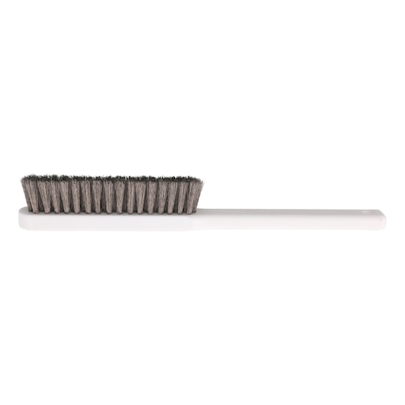 Fine brushes with plastic handle for the food industry